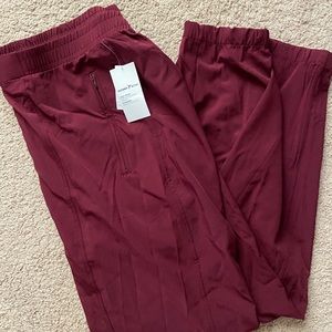 Old Navy Active Joggers Maroon Size XXL NWT